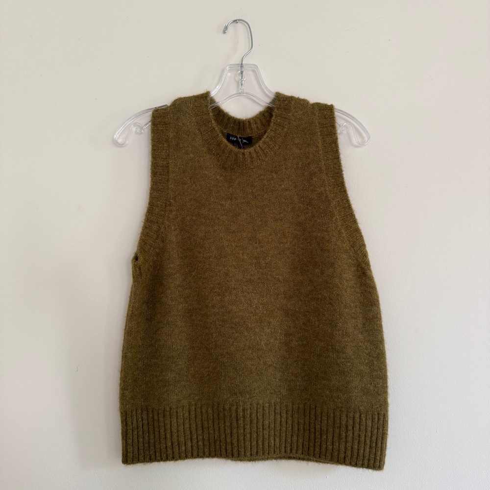 Soeur Sample Sweater Vest Alpaca and Wool